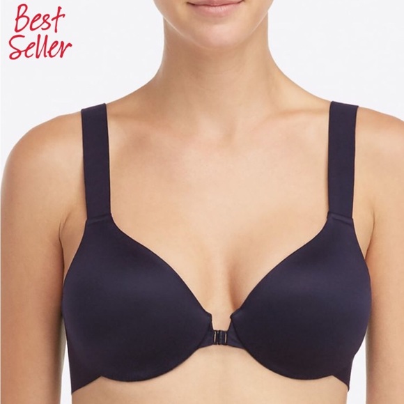 NWT SPANX midnight navy Full Coverage bra 34D - Picture 1 of 8